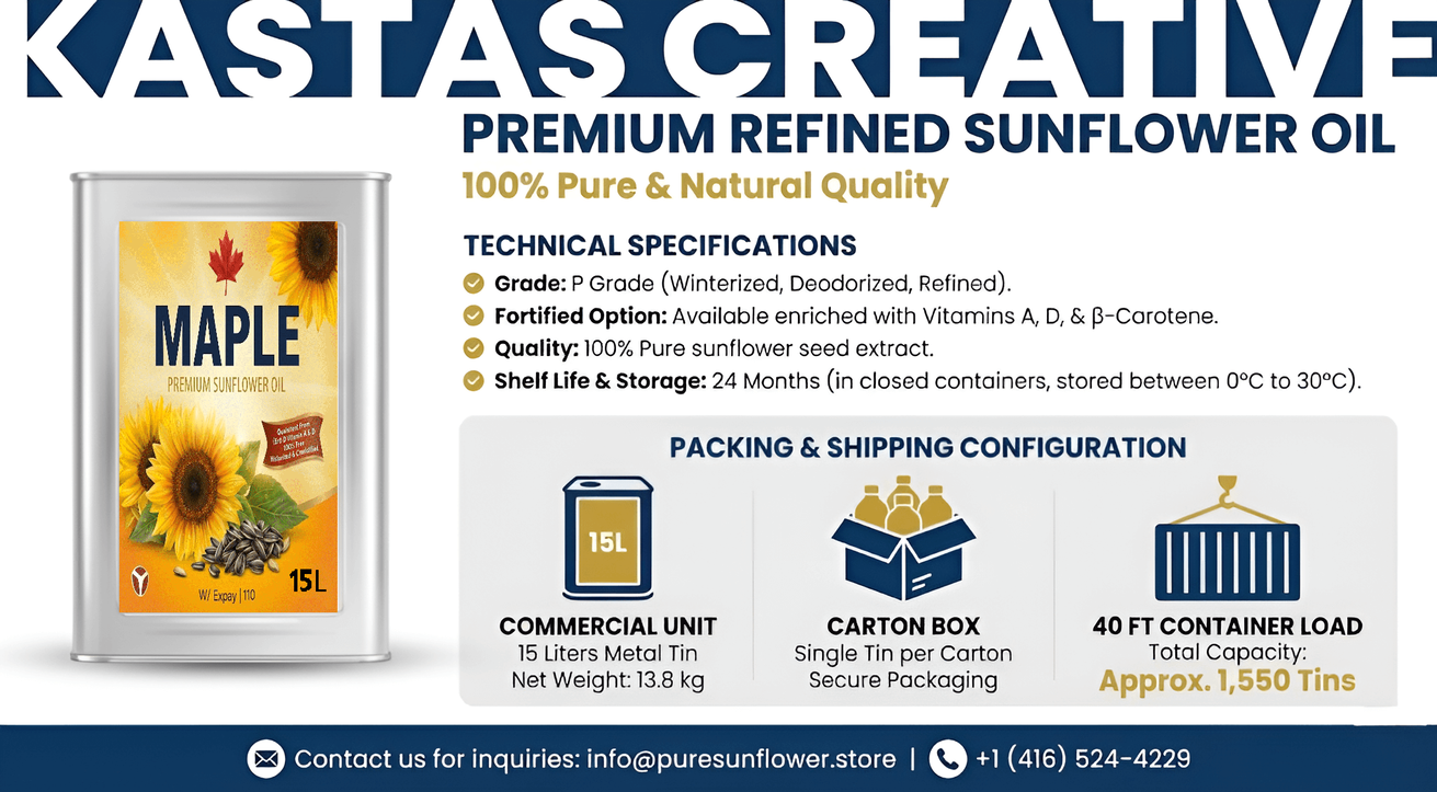 MAPLE Premium Sunflower Oil 10L