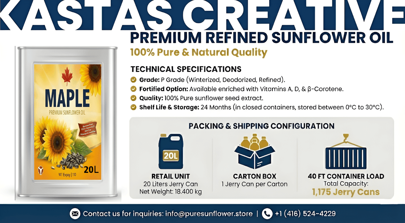 MAPLE Premium Sunflower Oil 20L