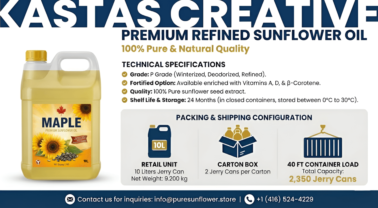 MAPLE Premium Sunflower Oil 5L